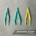 Disposable Plastic Medical Forceps Disposable Tweezers